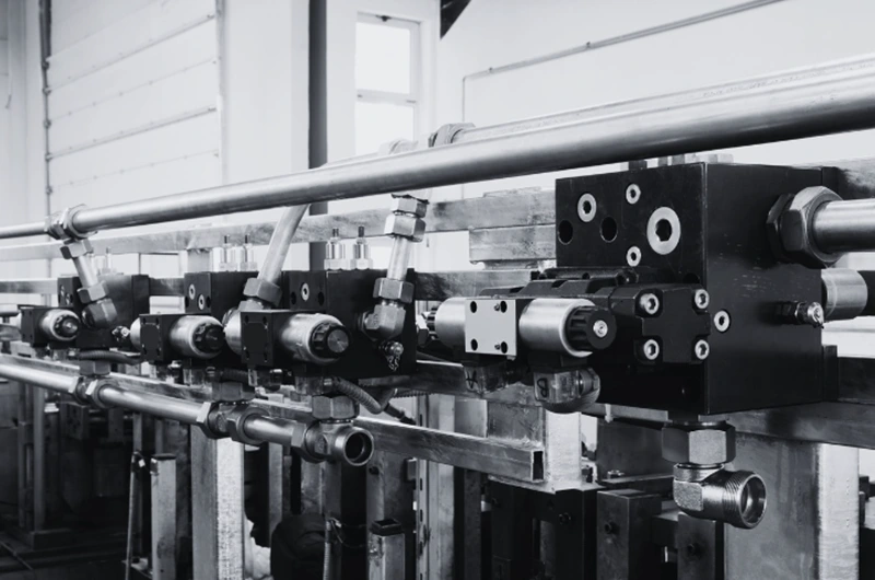 産業機械の「油圧神経の中枢」油圧一体型バルブブロックを探る